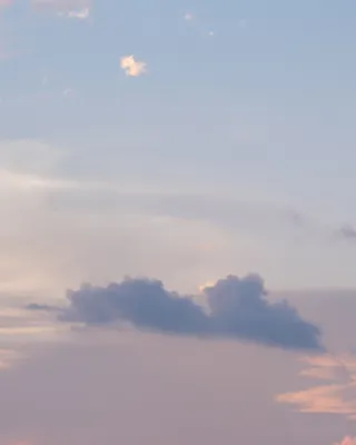 The sky at sunrise or sunset (photo)